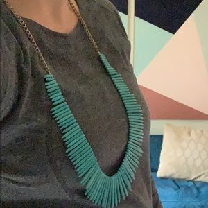Kenneth Jay Lane turquoise necklace